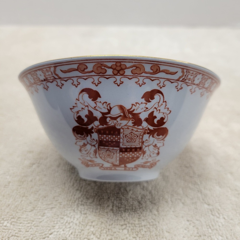 COPELAND SPODE FINE STONE CHINA‎ REPRODUCTION LEE BOWL HERALDRY